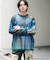 『別注』The Met×SENSE OF PLACE　シアーロングTシャツ(モネ)