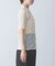 ELENDEEK　SHEER PLEATS KNIT TOP
