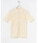 ELENDEEK　SHEER PLEATS KNIT TOP
