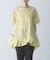 ELENDEEK　FRILL HEM BLOUSE