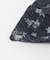 heyep　FLORAL DENIM SCRUNCHIE