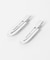 heyep　RHINE STONE CLIPS 2SET