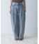 ELENDEEK　PANEL TUK DENIM WIDE PANTS