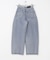 ELENDEEK　PANEL TUK DENIM WIDE PANTS