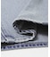 ELENDEEK　PANEL TUK DENIM WIDE PANTS