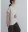 バックフリルスリーブブラウス