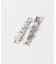 heyep　FLAT LOGO HAIR PIN 2-PIECE