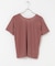 2WAYシシュウベロアTシャツ