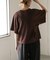 FORK&SPOON　ソリッドスリーブTシャツ