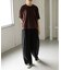 FORK&SPOON　ソリッドスリーブTシャツ