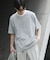 マルチボーダーショートスリーブTシャツ