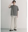 マルチボーダーショートスリーブTシャツ