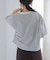 FORK&SPOON　ショルダータックTシャツ