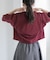 FORK&SPOON　ショルダータックTシャツ