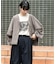 『速乾／通気性』DOT AIR CARDIGAN