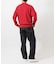 COTTON CASHMERE CREW NECK KNIT
