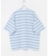 スラブ天竺ボーダーショートスリーブTシャツ