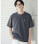 ワンポイントシシュウロゴTシャツ