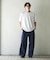 ワンポイントシシュウロゴTシャツ