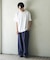 ワンポイントシシュウロゴTシャツ