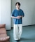 ワンポイントシシュウロゴTシャツ