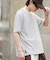 ワンポイントシシュウロゴTシャツ