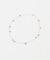 LAPUIS　SV PETIT STONE NECKLACE