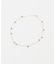 LAPUIS　SV PETIT STONE NECKLACE