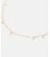 LAPUIS　SV PETIT STONE NECKLACE