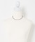 LAPUIS　SV ROUND STONE NECKLACE