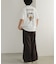 FORK&SPOON　バックプリントTシャツ