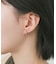 ステンレスミニボールフープピアス