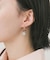 レトロビーズピアス