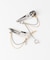 heyep　PIERCED CHAIN HAIR CLIP 2-PIECE