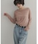 シアーベロアプルオーバー