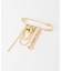 ハートチェーンショールピン