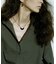 SMELLY so’　onyx crescent necklace