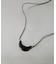 SMELLY so’　onyx crescent necklace
