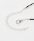 SMELLY so’　onyx crescent necklace