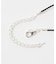 SMELLY so’　onyx crescent necklace