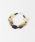 SMELLY so’　square horn onyx bracelet