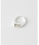 SMELLY so’　smoky quartz pinky ring