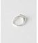 SMELLY so’　smoky quartz pinky ring