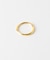 SMELLY so’　textured minimal ring