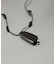 SMELLY so’　onyx accent wood necklace