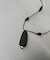 SMELLY so’　onyx accent wood necklace