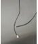 SMELLY so’　onyx accent wood necklace