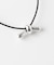 SMELLY so’　onyx accent wood necklace