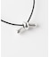 SMELLY so’　onyx accent wood necklace