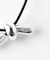 SMELLY so’　onyx accent wood necklace